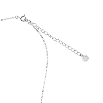 Ice block heart necklace (WG)