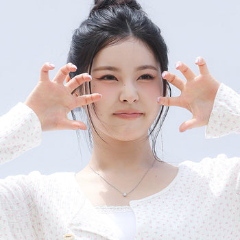 Ice carat 5.5mm necklace (WG)