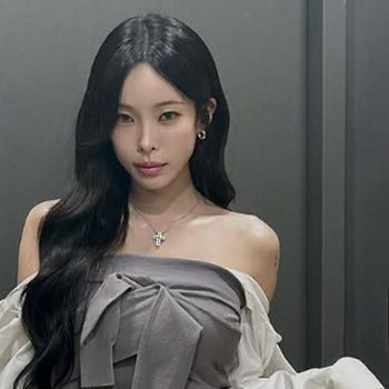 Ice double croce necklace set