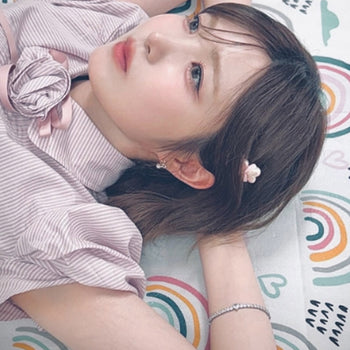 Ice single heart tennis bracelet (WG)