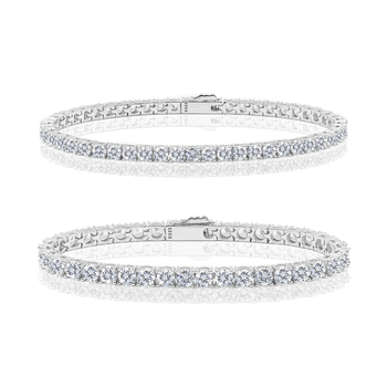 Ice tennis bracelet