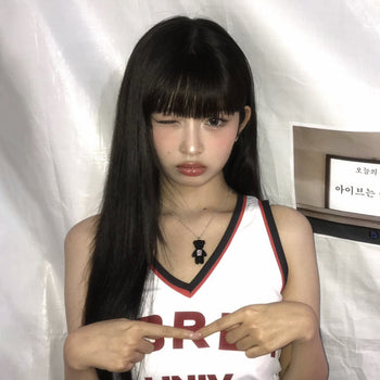 TEO necklace (BLACK)