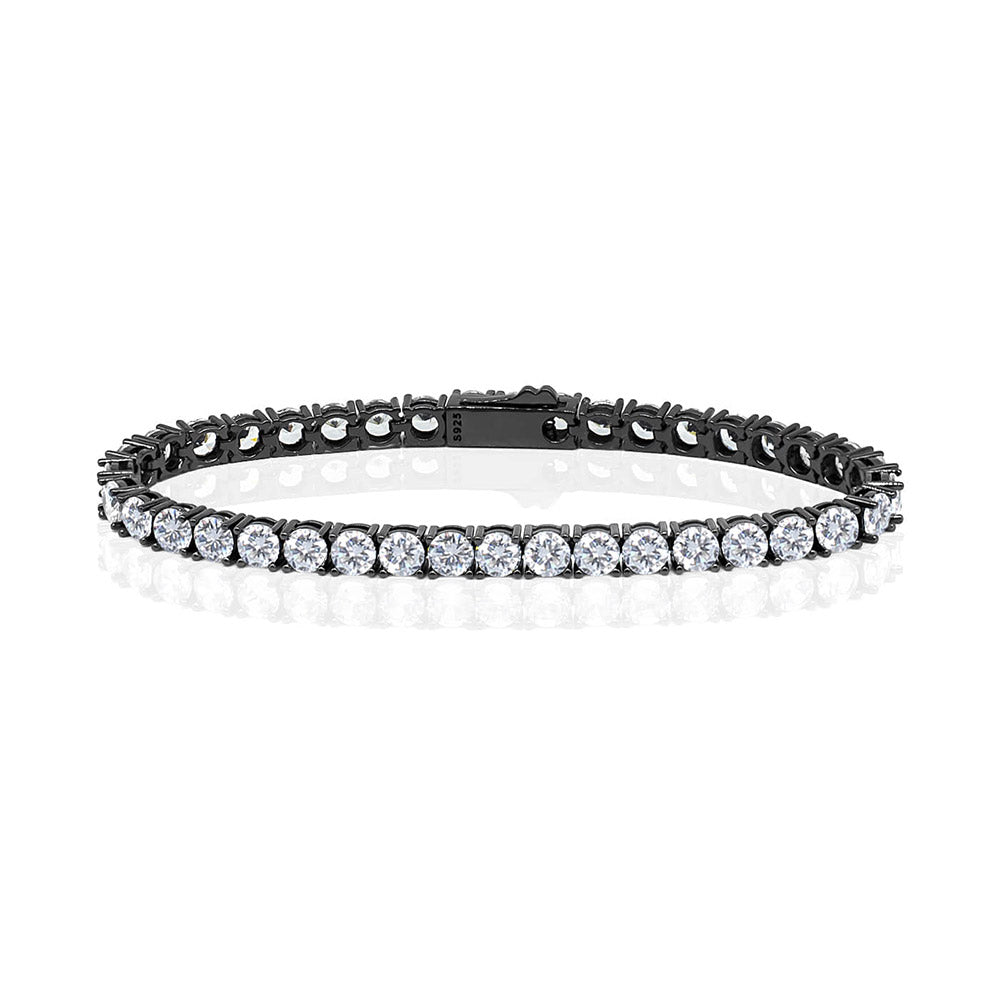 Ice tennis bracelet 4mm (B)
