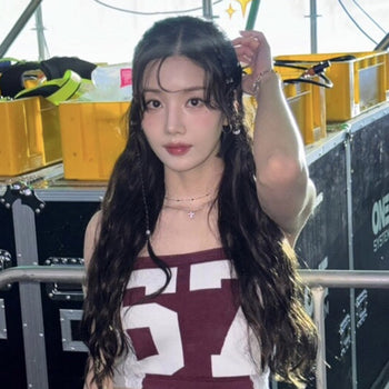 Ice double croce necklace set